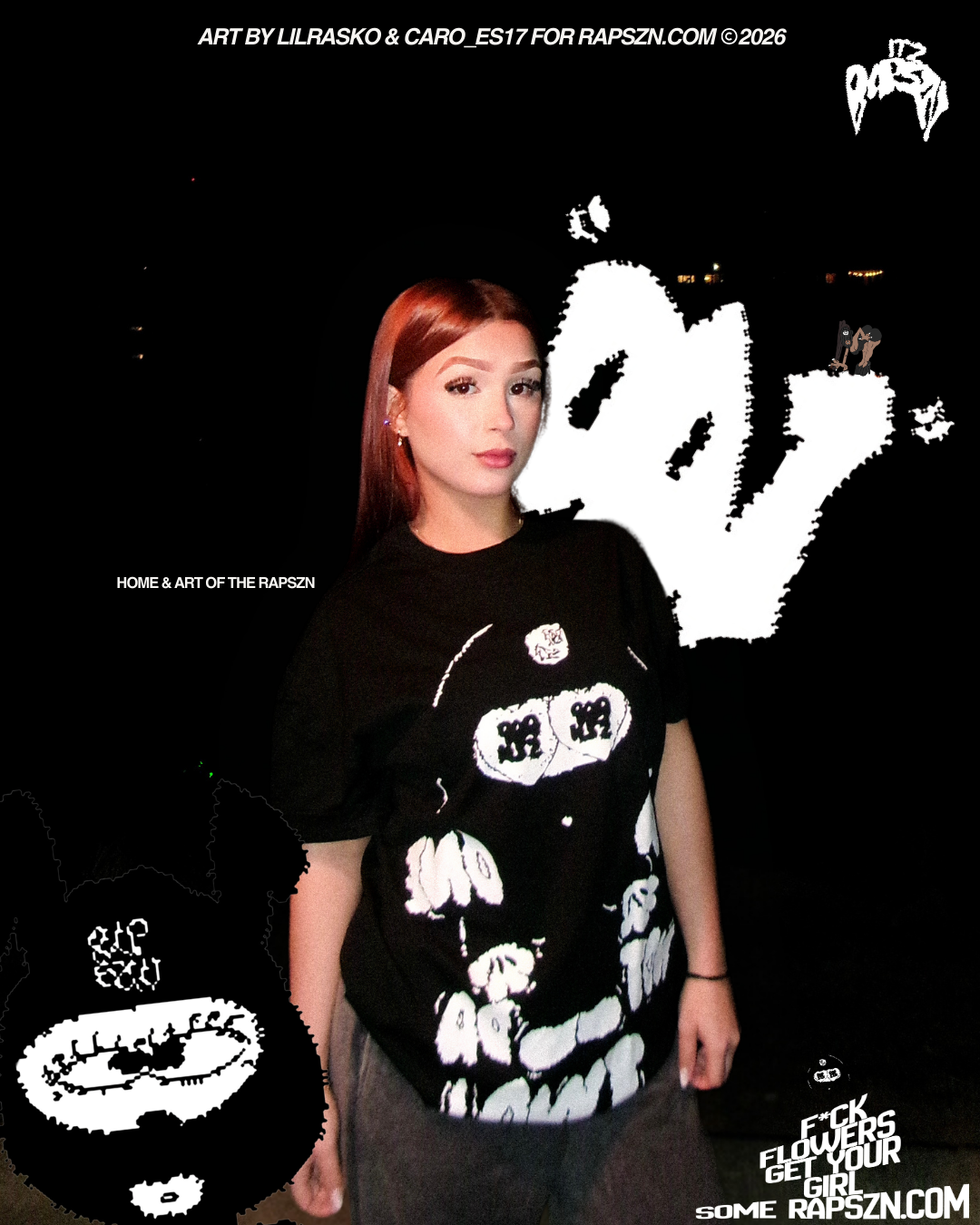 RAPSZN “DA 1” Drop Shoulder  T-Shirt